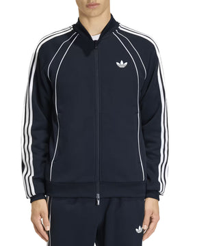 Tuta Uomo Adidas Tuta Superstar 2.0 Blu Bianco