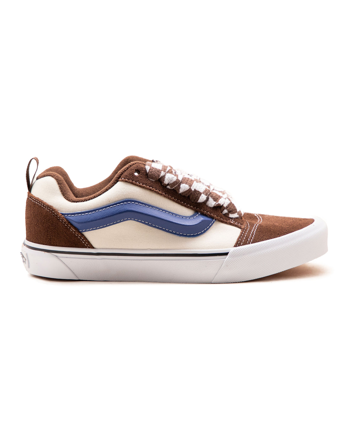 Vans Knu Skool Brown Mega Check Potting Soil