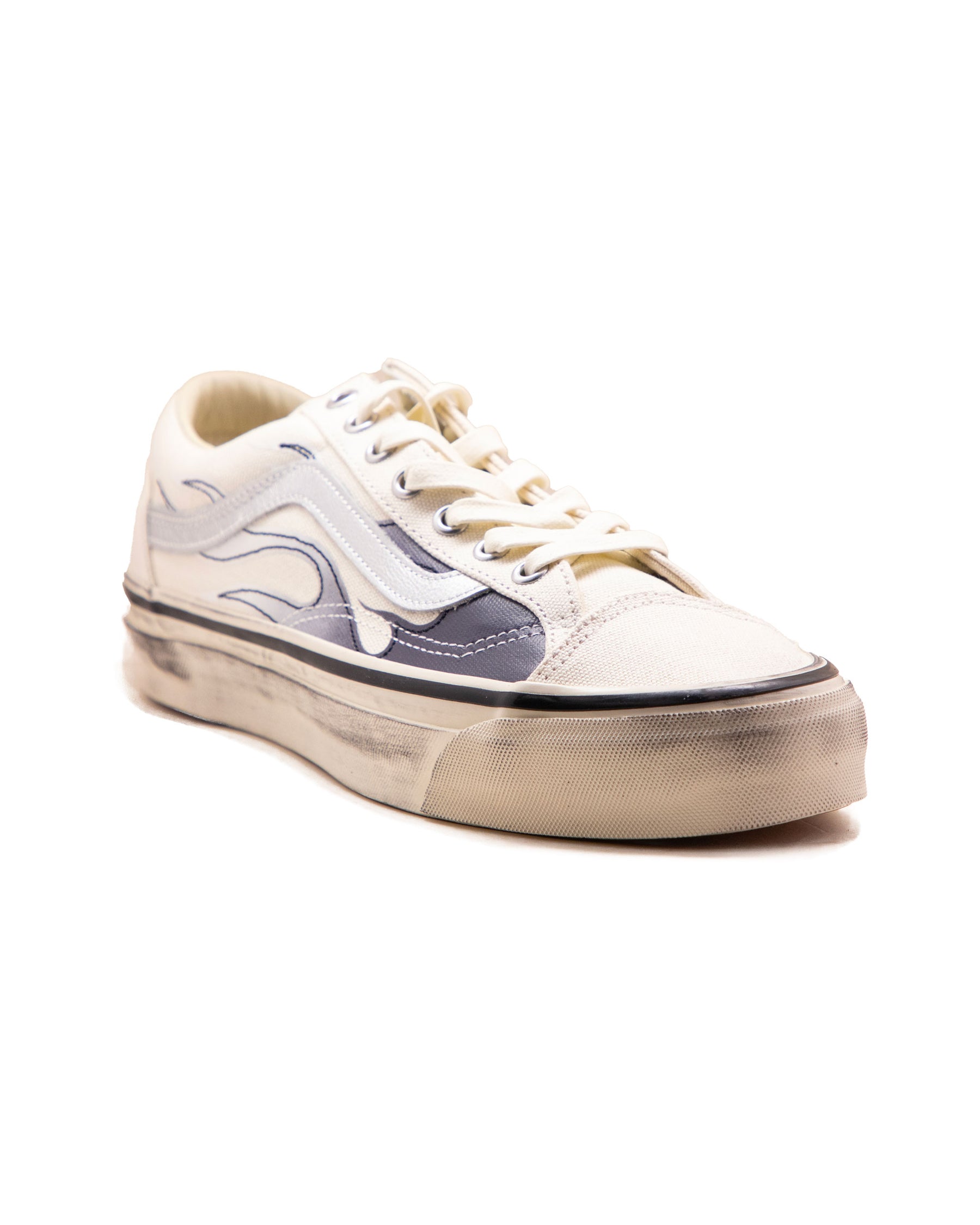 Vans Lx Old Skool 36 Archive Flame Marshmallow Bianco