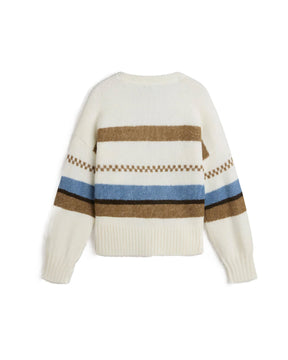 Vans Valerie Stripe Cardigan Marshmallow