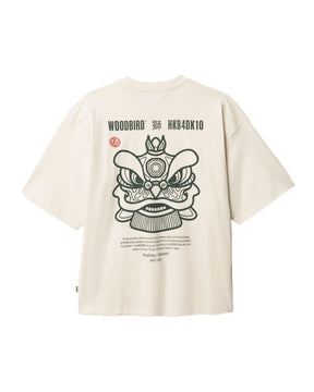 Wbbeam Lion Tee Panna