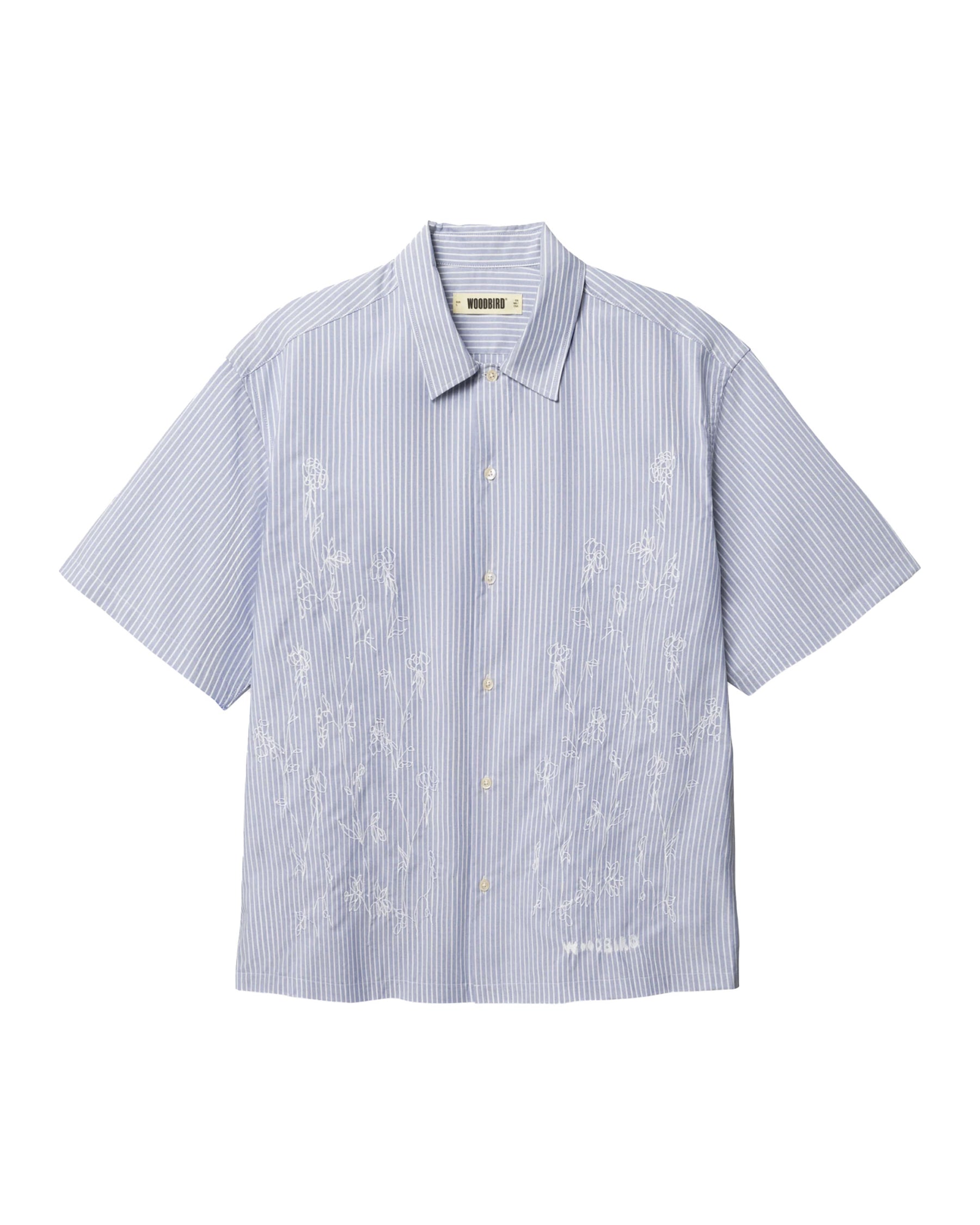 Wbwang Ox Flower Shirt Celeste