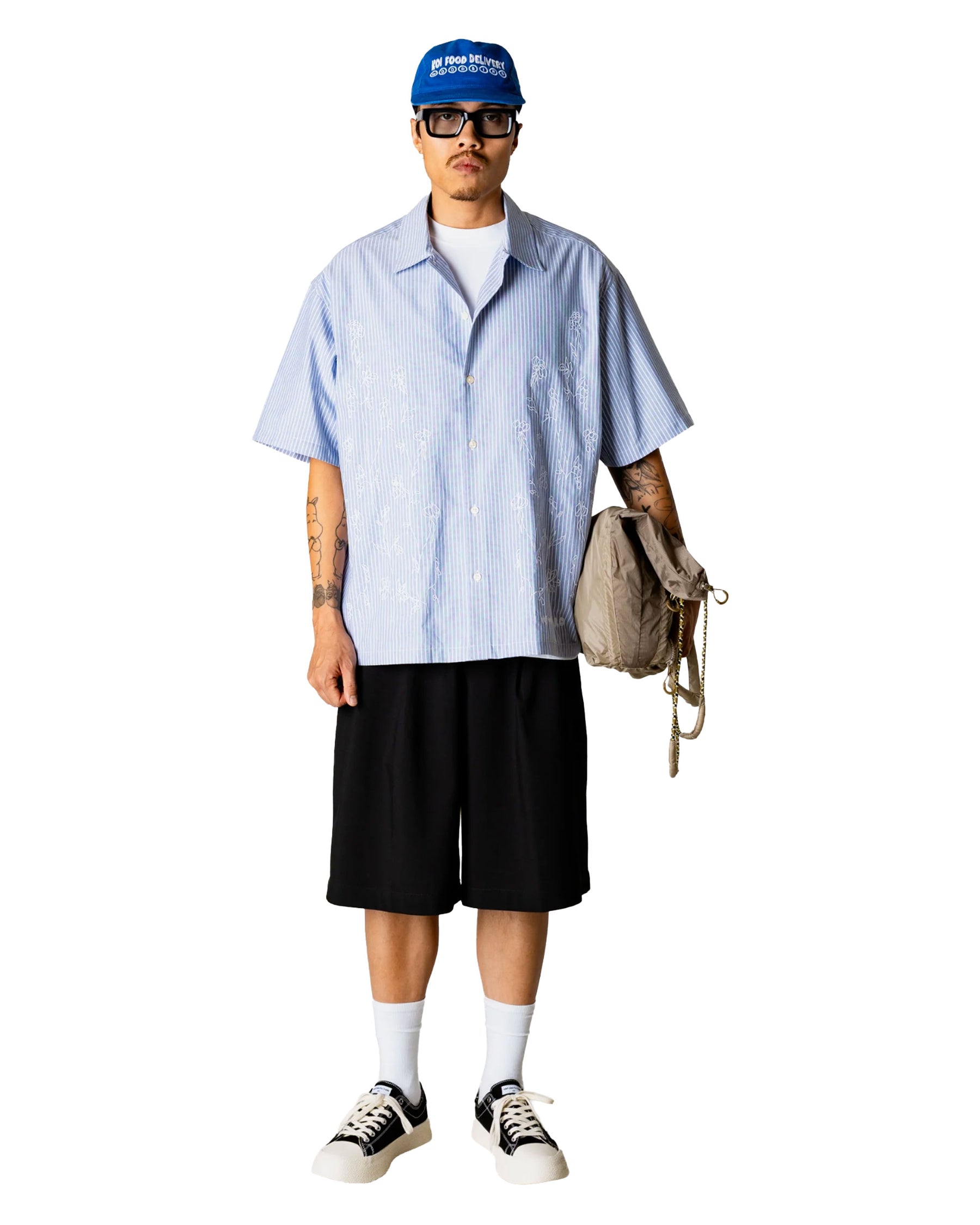 Wbwang Ox Flower Shirt Celeste