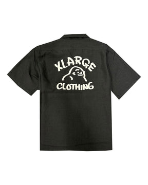 XLARGE Drawing Og Open Collar Nero