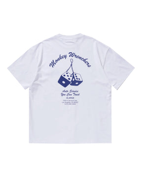 XLARGE Monkey Wrenchers Tee Bianco