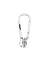 XLARGE Slanted Lg Keyring Carabiner Silver