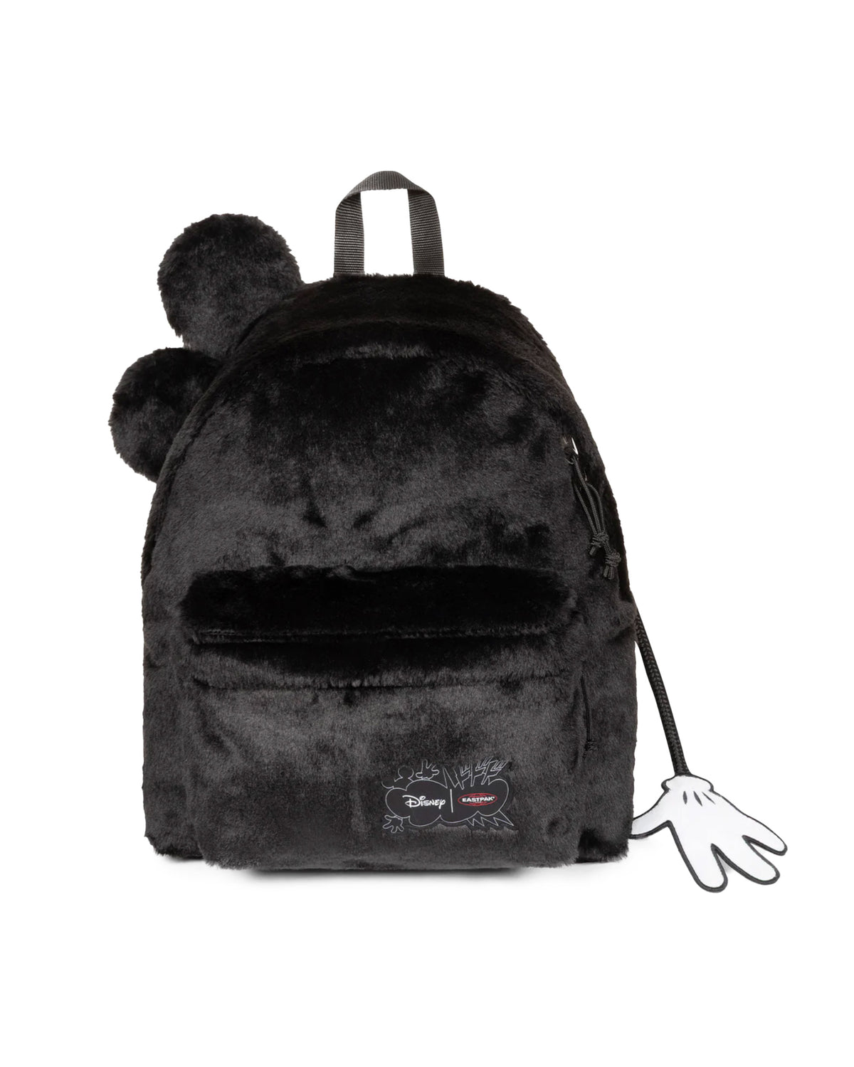 Eastpak x Disney Padded Pak'r Authentic Original Mickey Fuzzy Backpack