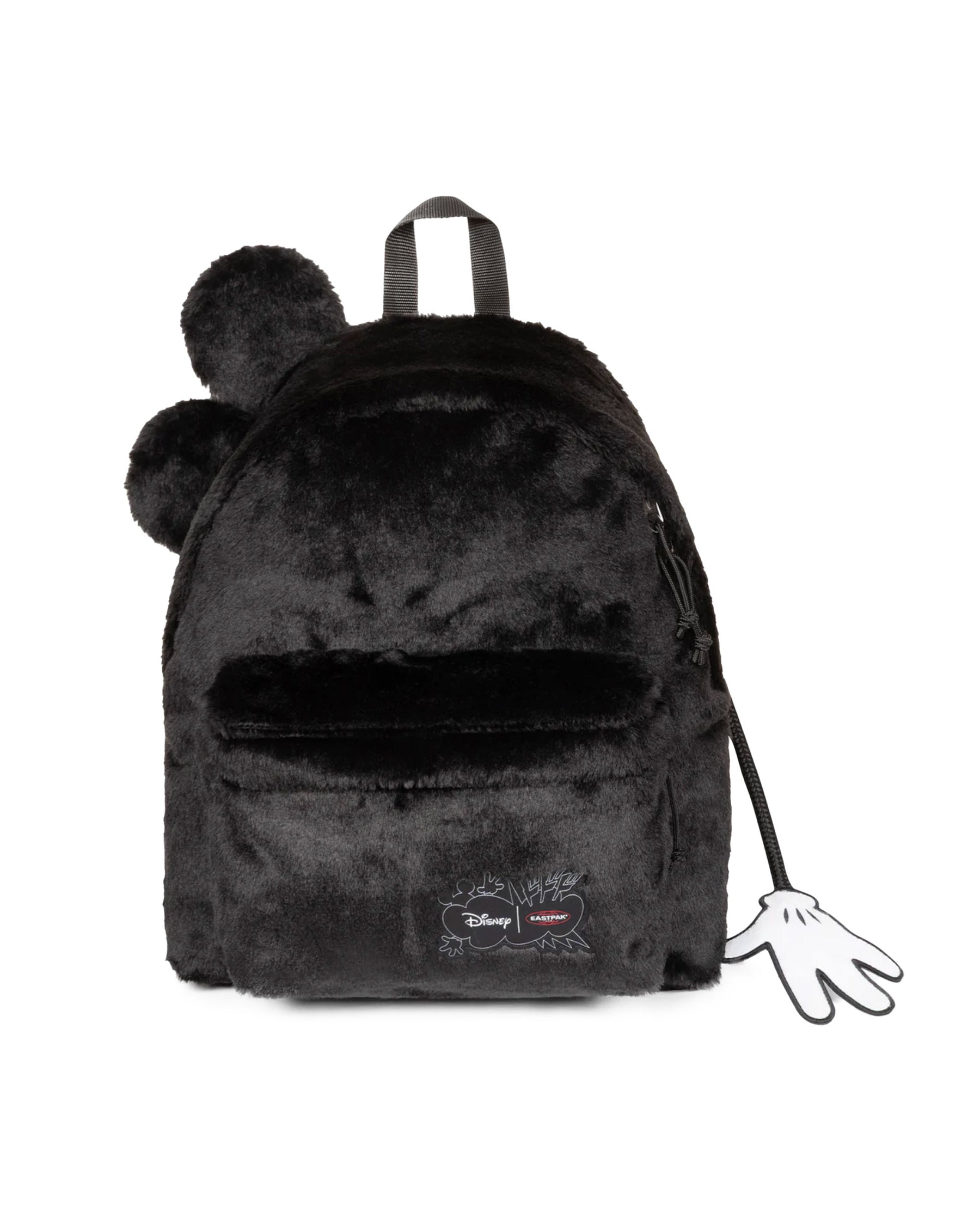 Eastpak x Disney Padded Pak'r Authentic Original Mickey Fuzzy Backpack