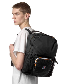 K-Way Backpack Le Vrai 3.0 Marcel Black