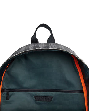 Lacoste The Blend Monogram Noir Gris Backpack Black