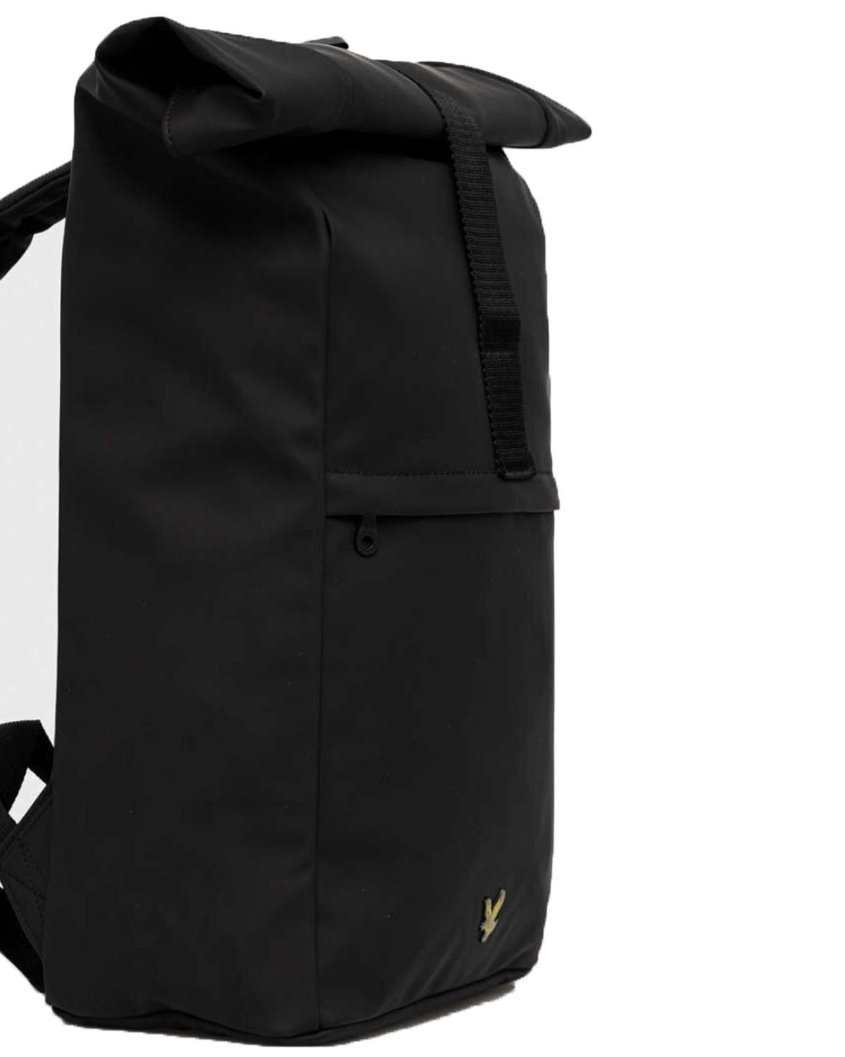 Zaino Lyle And Scott Coated Rolltop Backpack Jet Black