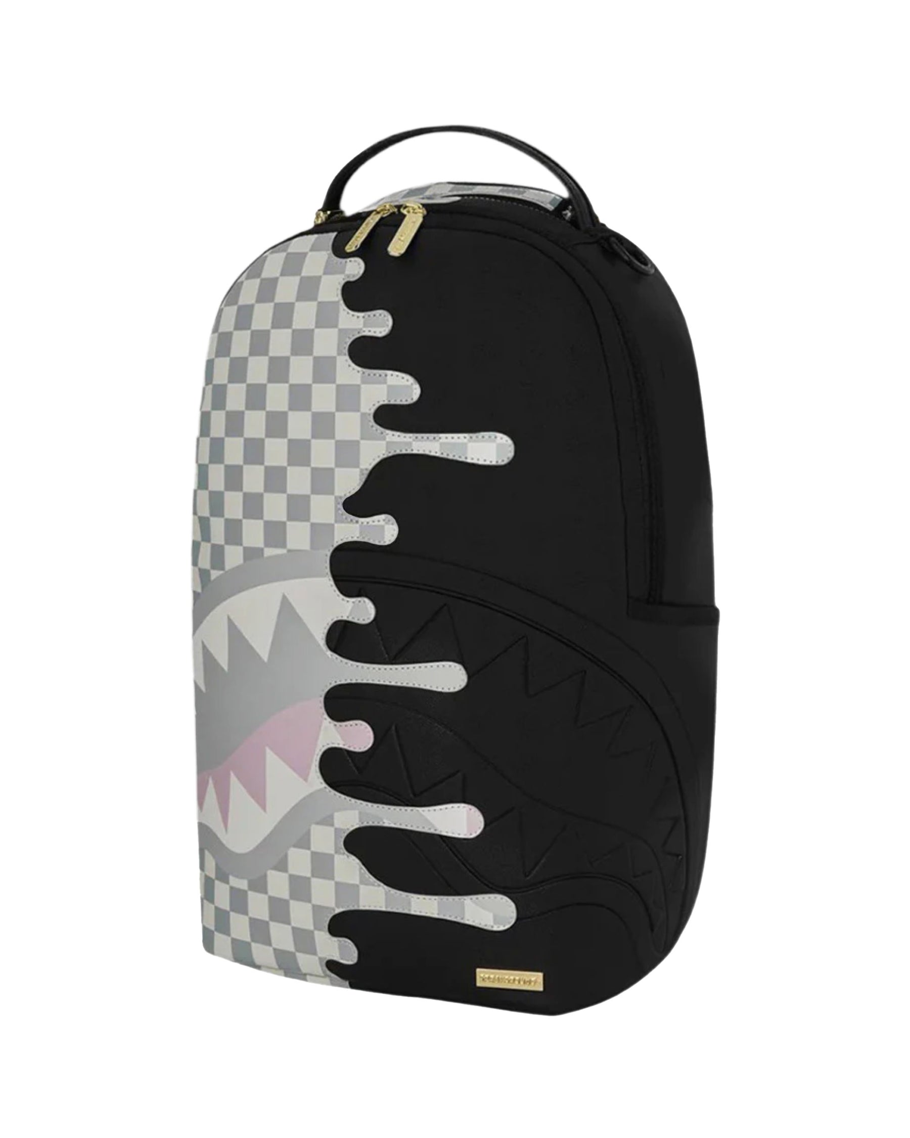 Zaino Sprayground Cream Check Side Drip