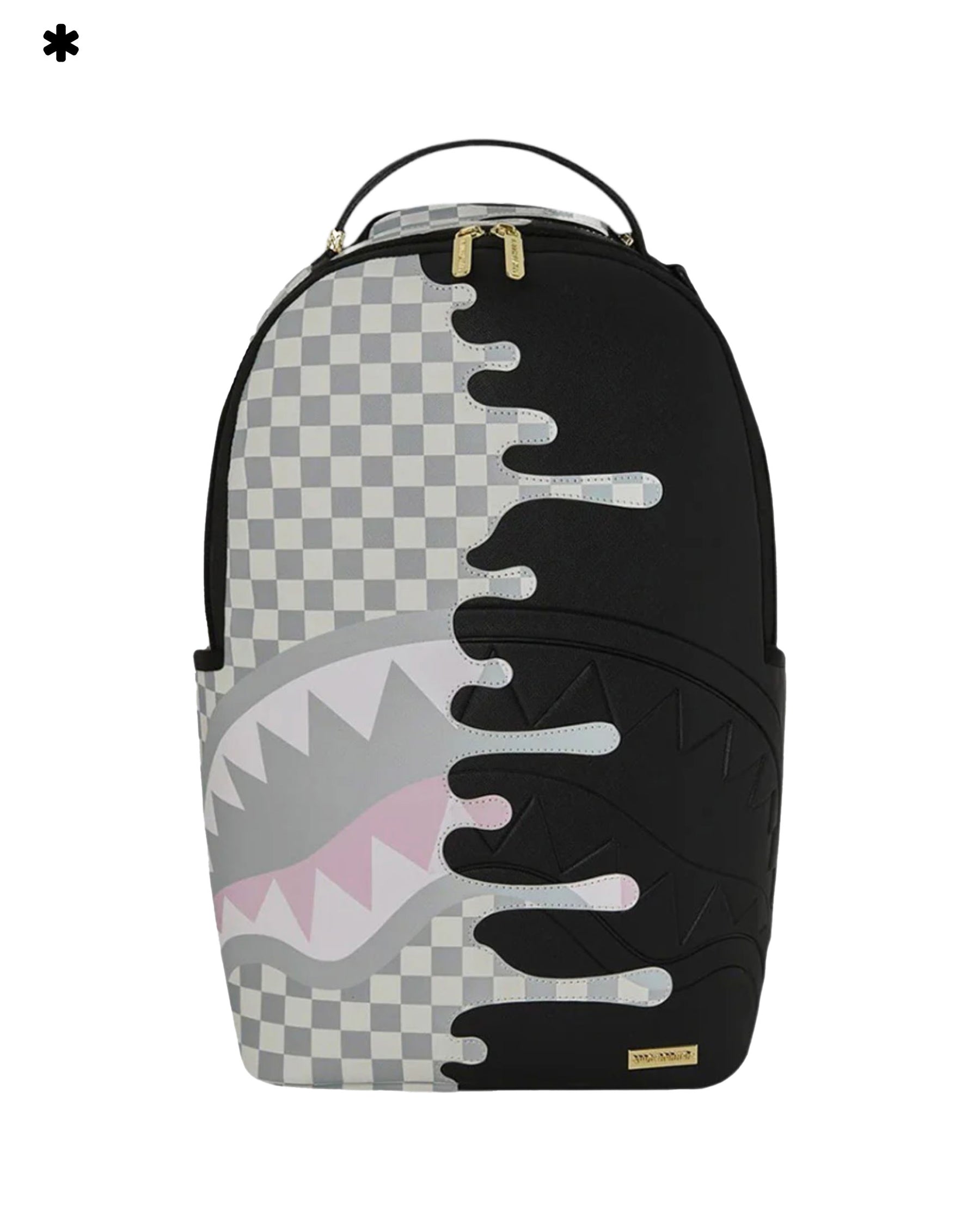 Zaino Sprayground Cream Check Side Drip