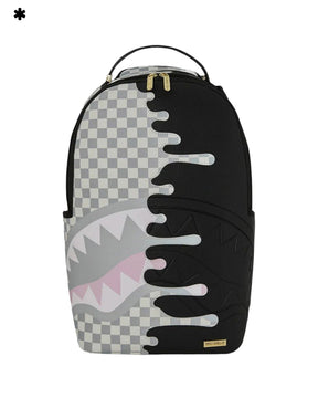 Zaino Sprayground Cream Check Side Drip