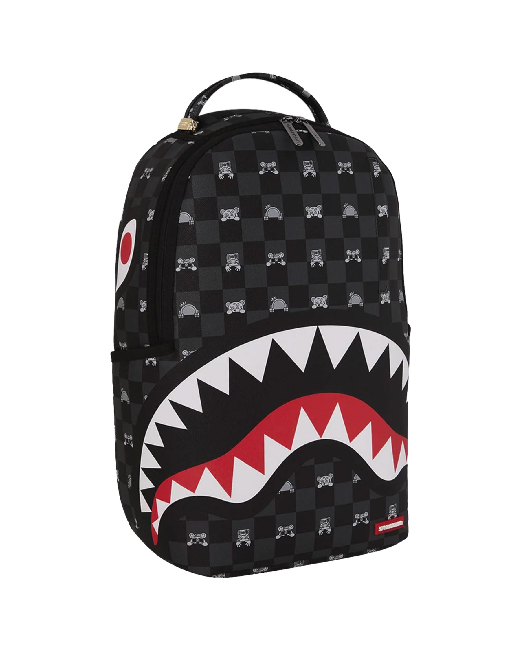 Zaino Sprayground Gray Peeking Character Check