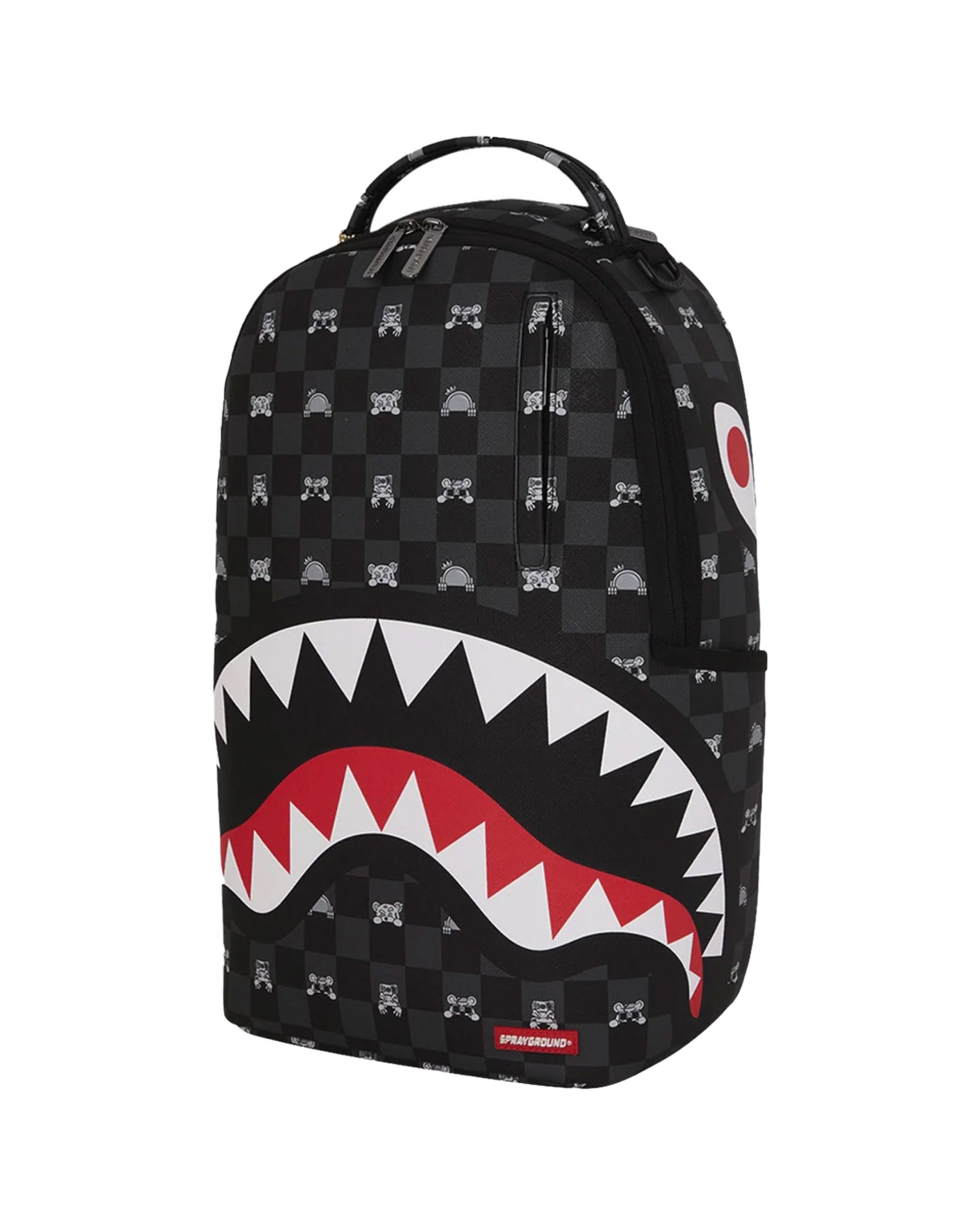 Zaino Sprayground Gray Peeking Character Check