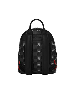 Zaino Sprayground Gray Peeking Character Check Savage