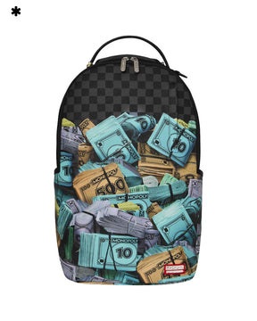 Zaino Sprayground Monopoly Money Stacks