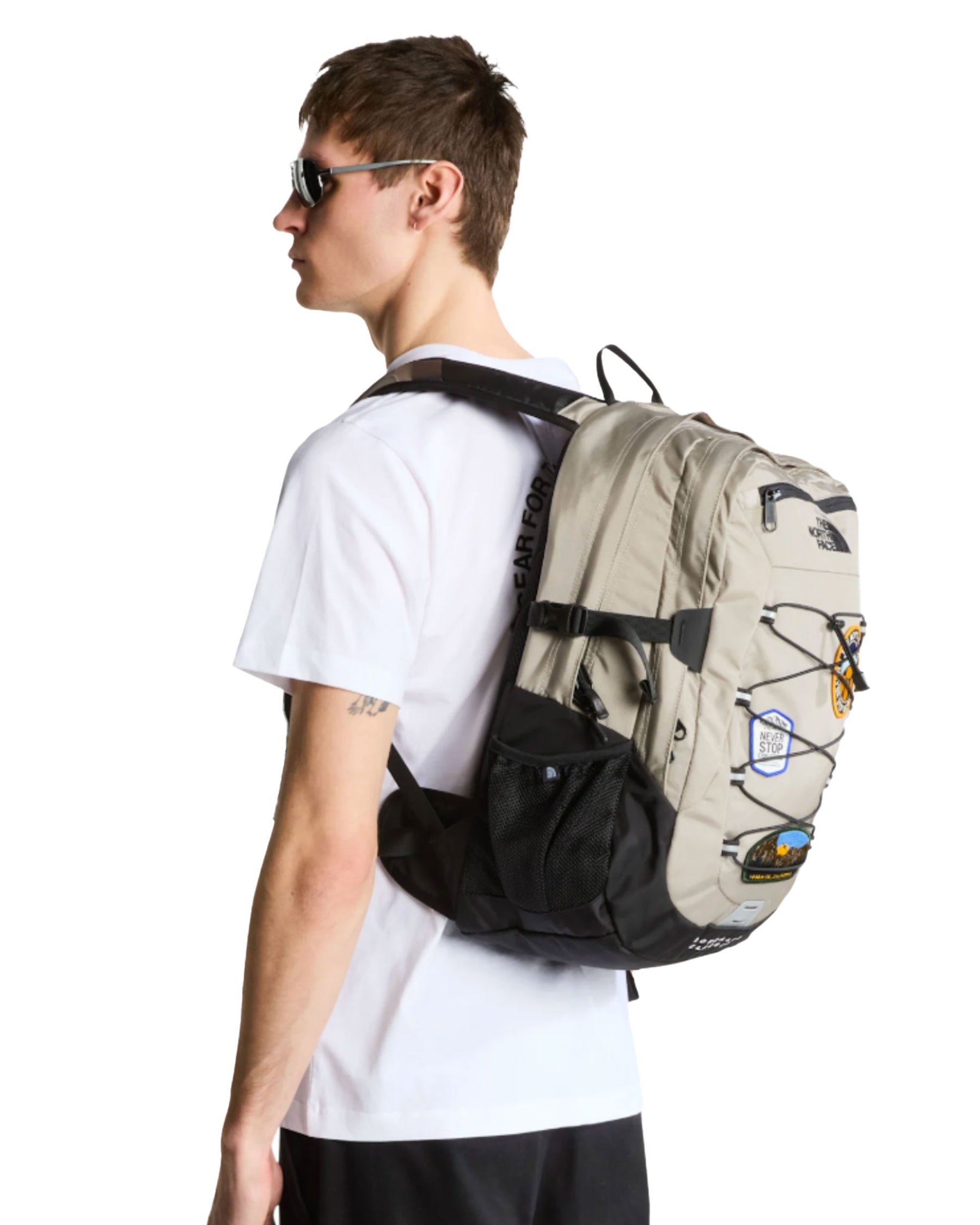 Zaino The North Face Borealis Classic Patch Stone Slab Beige