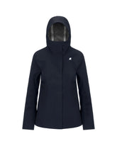 Woman's Jackets K-Way Madalina Bonded Jersey Blue