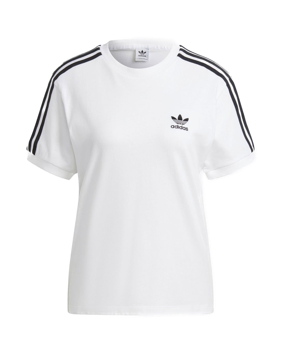Adidas Originals 3 Stripes T-shirt Bianco