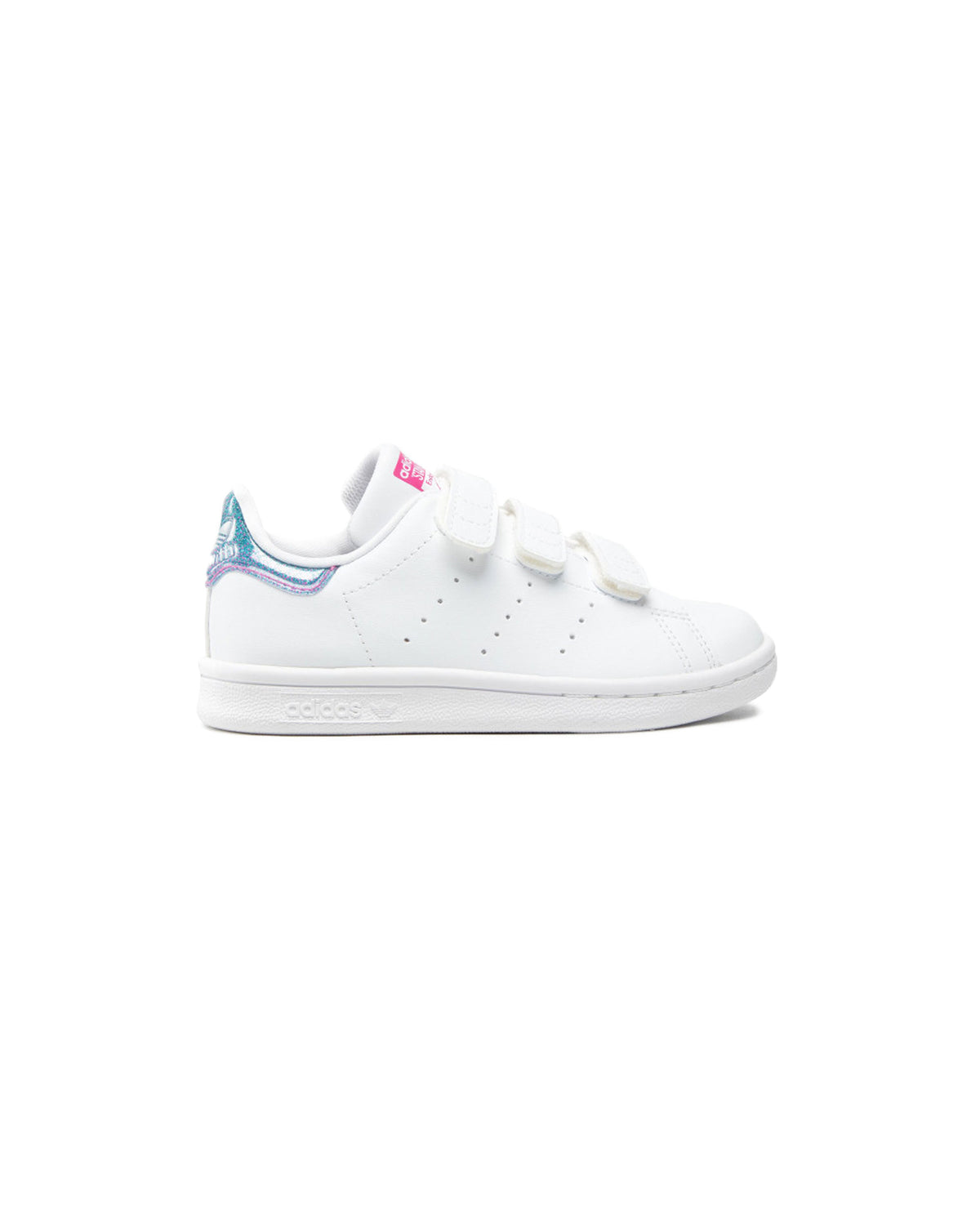 Adidas Stan Smith C Bianco Glitter