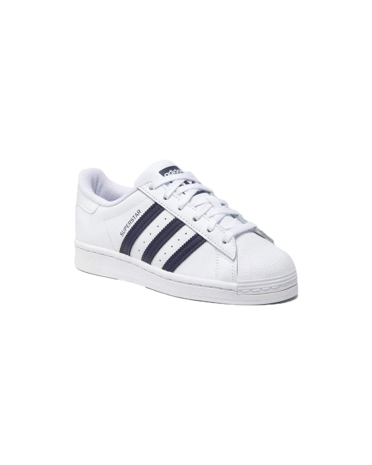 Adidas Superstar J White Blue