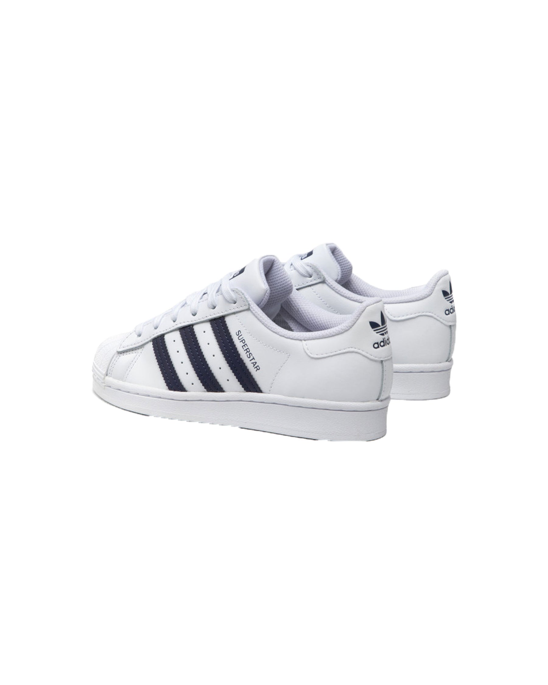 Adidas Superstar J White Blue