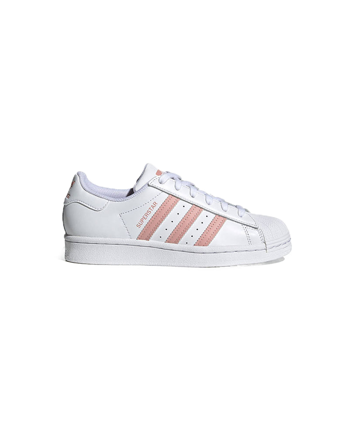 Adidas Superstar j White Pink