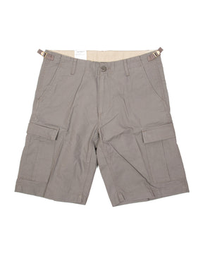 Carhartt Wip Aviation Short Anchor Rinsed Grigio