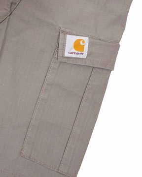 Carhartt Wip Aviation Short Anchor Rinsed Grigio