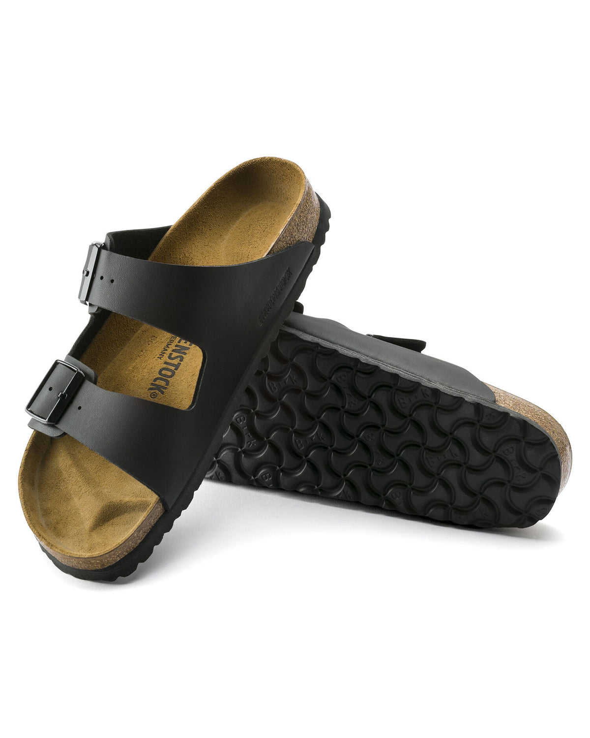 Sandali Unisex adulto BIRKENSTOCK Arizona Nero Calzata Stretta 051793