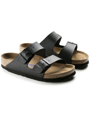 Sandali Unisex adulto BIRKENSTOCK Arizona SFB Nero Calzata Stretta 551253