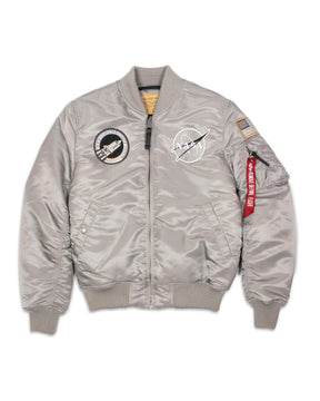 Bomber Alpha Industries MA-1 VF Nasa Space Shuttle Grigio 166107-31