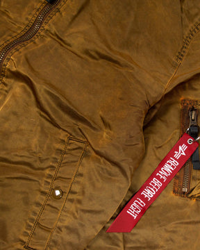Bomber Uomo Alpha Industries MA-1 VFLW Battlewash Orange