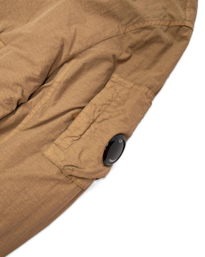 Bomber CP Company Flatt Nylon Short Jacket Beige