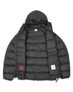Bomber CP Company Nylon Hooded Jacket Grigio