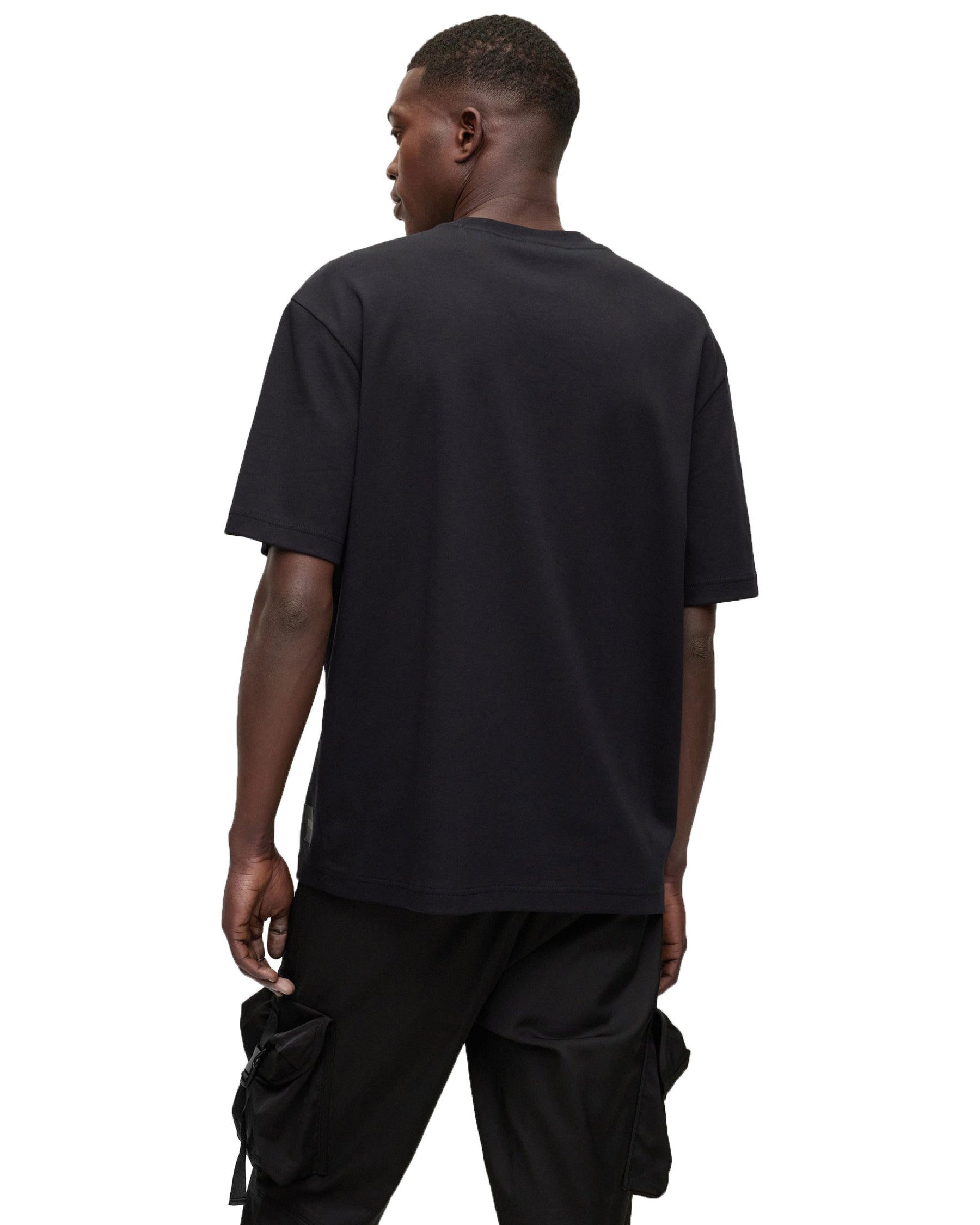 Boss X Khaby T-Shirt Oversize Lenticular Graphics Black