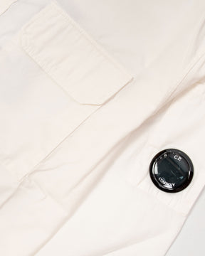 Gabardine Utility Shirt White 12CMSH088A-002824G-103