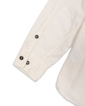 Camicia Gabardine Utility Shirt Bianco 12CMSH088A-002824G-103