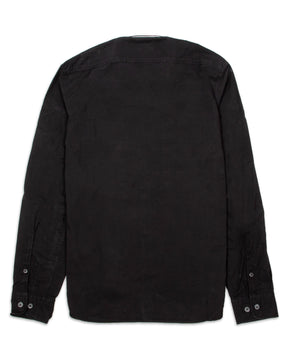 Camicia Gabardine Utility Shirt Nero 12CMSH088A-002824G-999