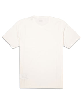 Mercerized Chest Pocket T-shirt White 12CMTS038A-006130G-103