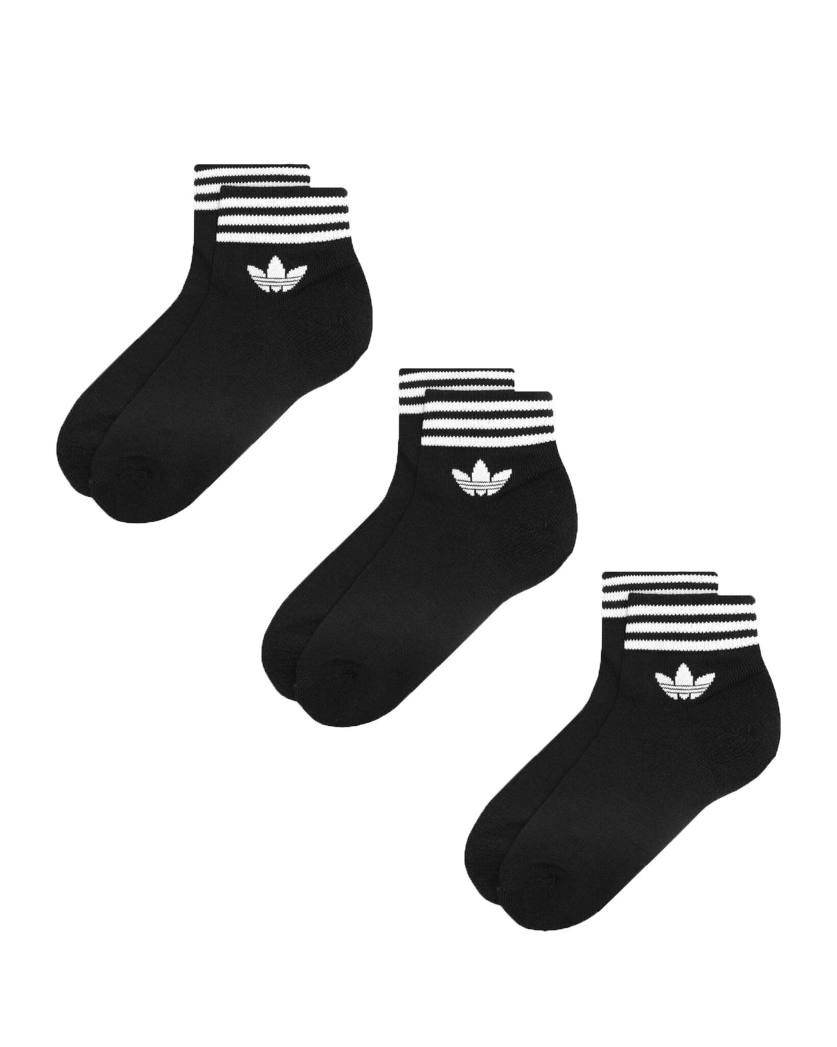 Socks Adidas tref ank trefoil White