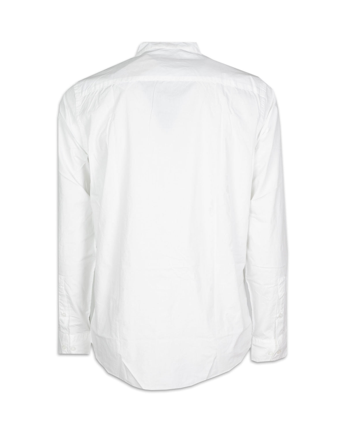 Camicia Uomo Coreana Calvin Klein Light Poplin Regular Shirt Bianco