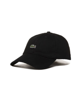 Cappellino Visiera Curva Lacoste Nero