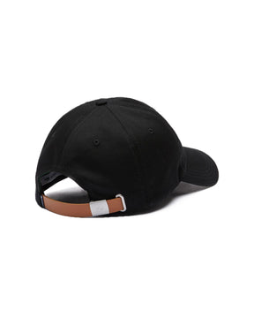 Cappellino Visiera Curva Lacoste Nero