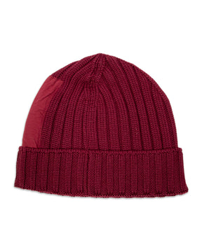 Cappello Beanie CP Company Knit Google Bordeaux