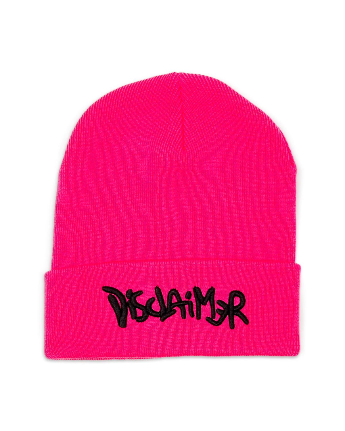 Beanie Hat Disclaimer Fuxia Fluo 21IDS50920