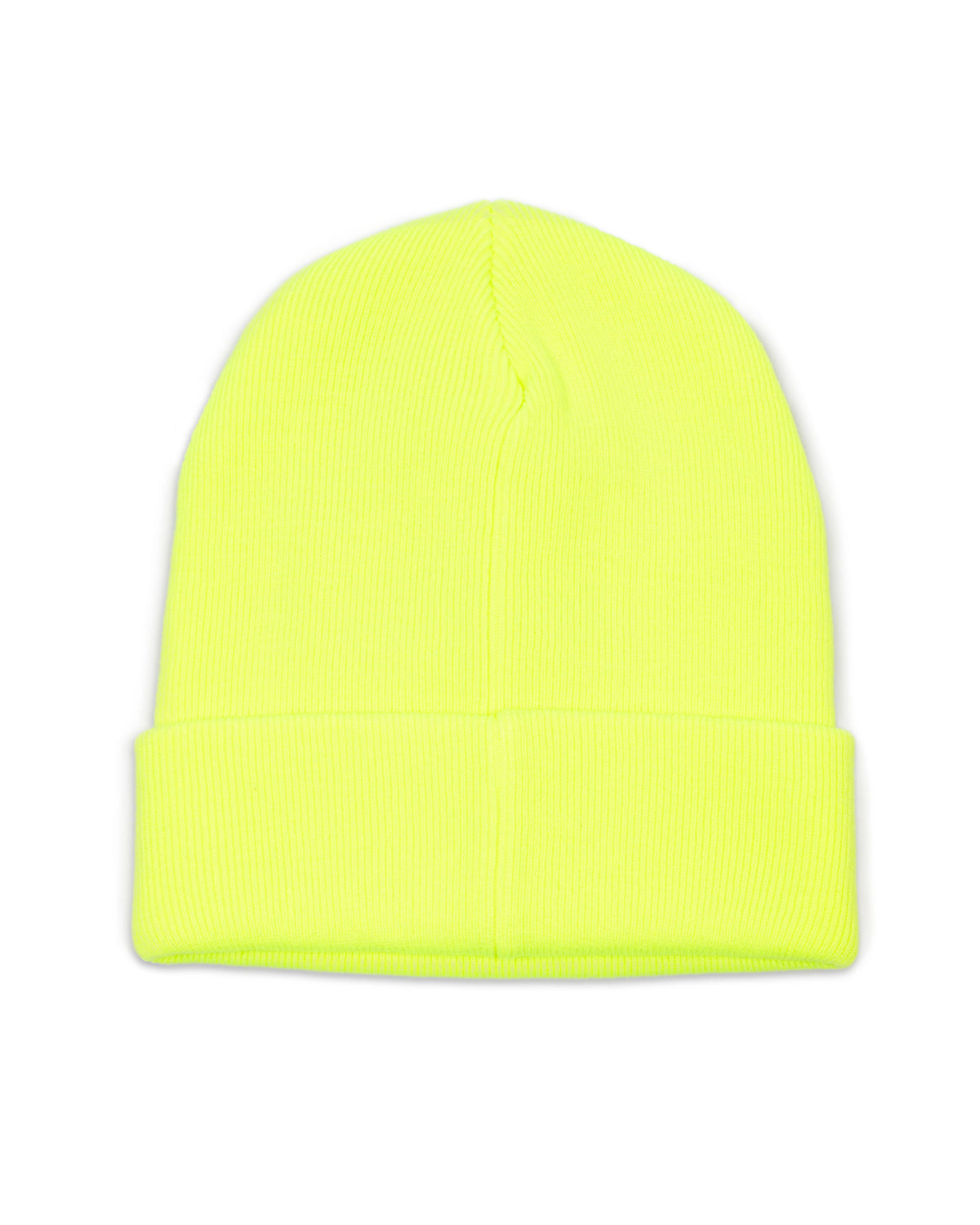 Beanie Hat Disclaimer Giallo Fluo 21IDS50920