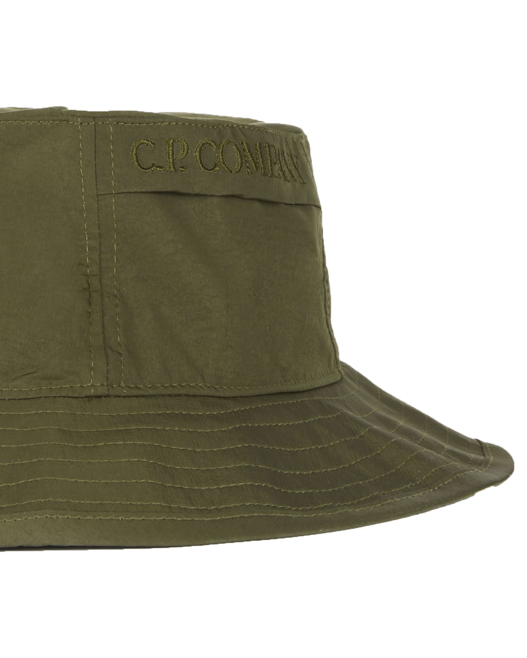 Cappello Bucket CP Company Chrome Verde